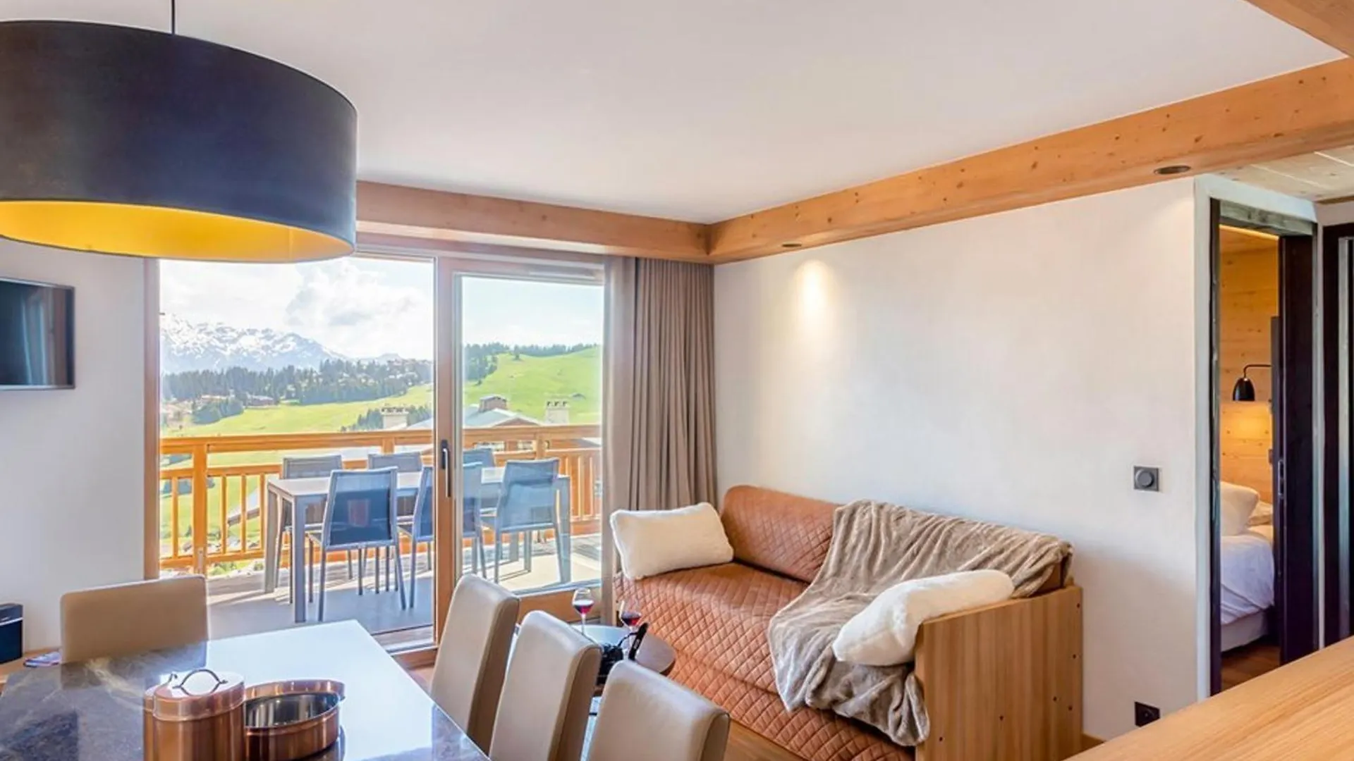 Appartement De Charme Aux Saisies - 8 Pers. Avec Parking Et Spa - Fr-1-810-31 Hauteluce
